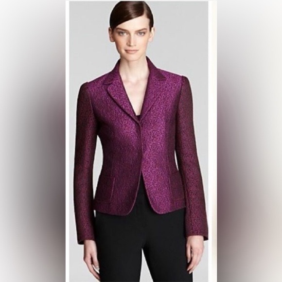 Elie Tahari Jackets & Blazers - Elie Tahari Rich Purple Women's Blazer
